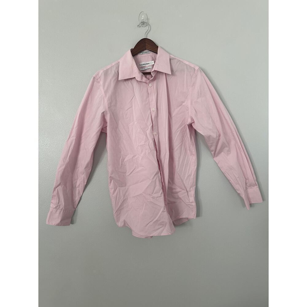 Calvin Klein Non Iron Men's Dress Shirt sz M